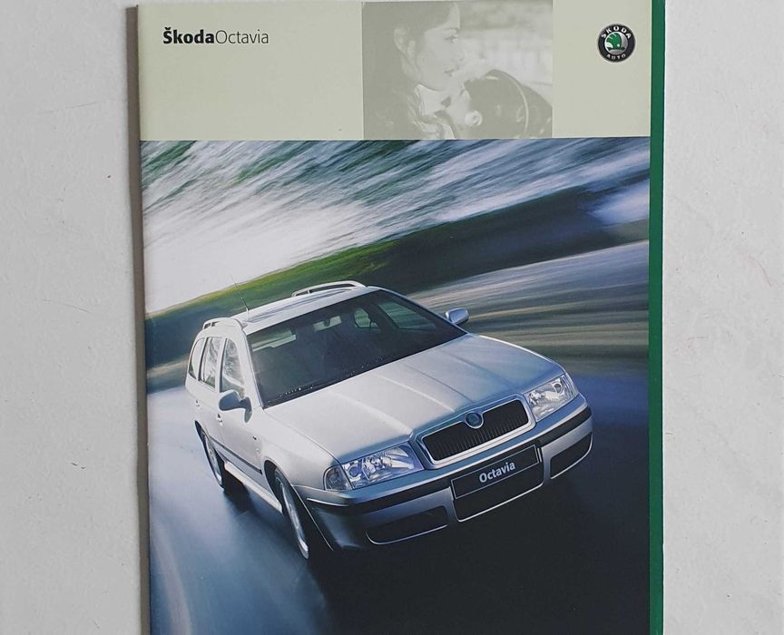 Catálogo automóvel Skoda Octavia - Ano 2000 - Portugal