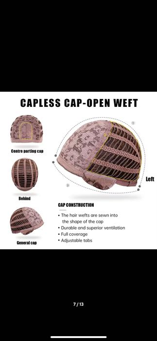 Nowa peruka damska blond balejaż z grzywką pasemkami cieniowana