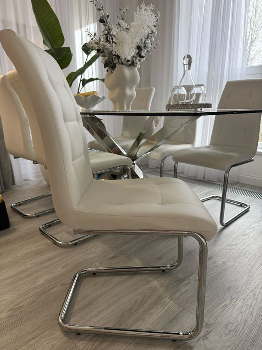 Krzesła do jadalni 8 sztuk Agata meble