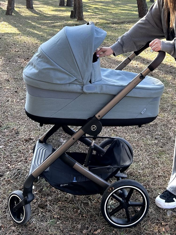 Коляска Cybex balios s lux 2в1 Sky blue