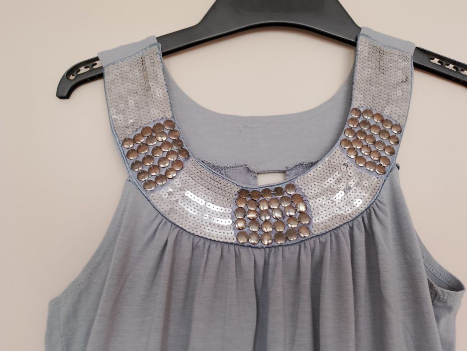Bluzka koszulka letnia top vintage retro etno boho rozmiar L