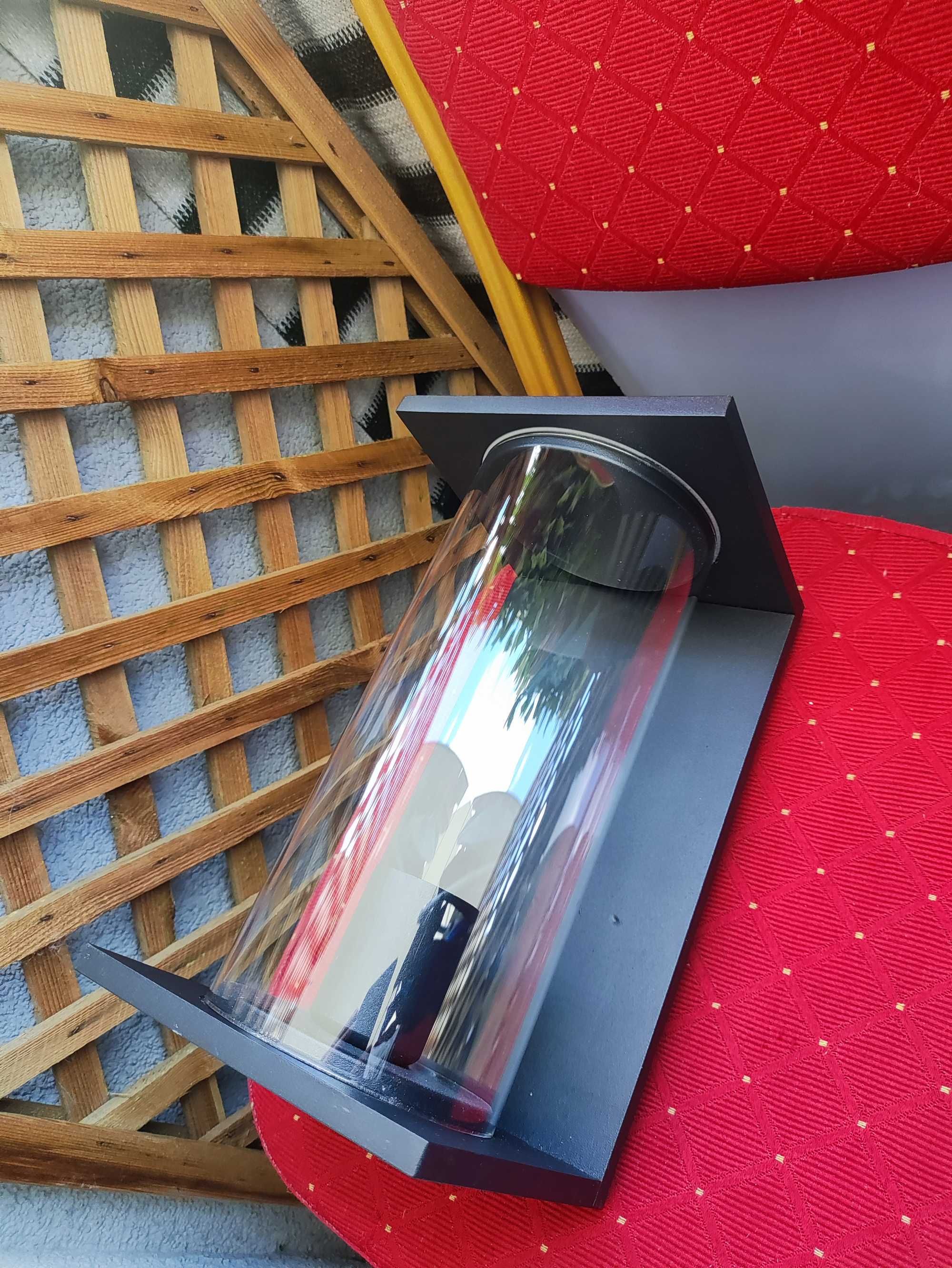 Lampa Ścienna na ścianę Elewacyjna czarna zewnętrzna Eglo Cascinetta