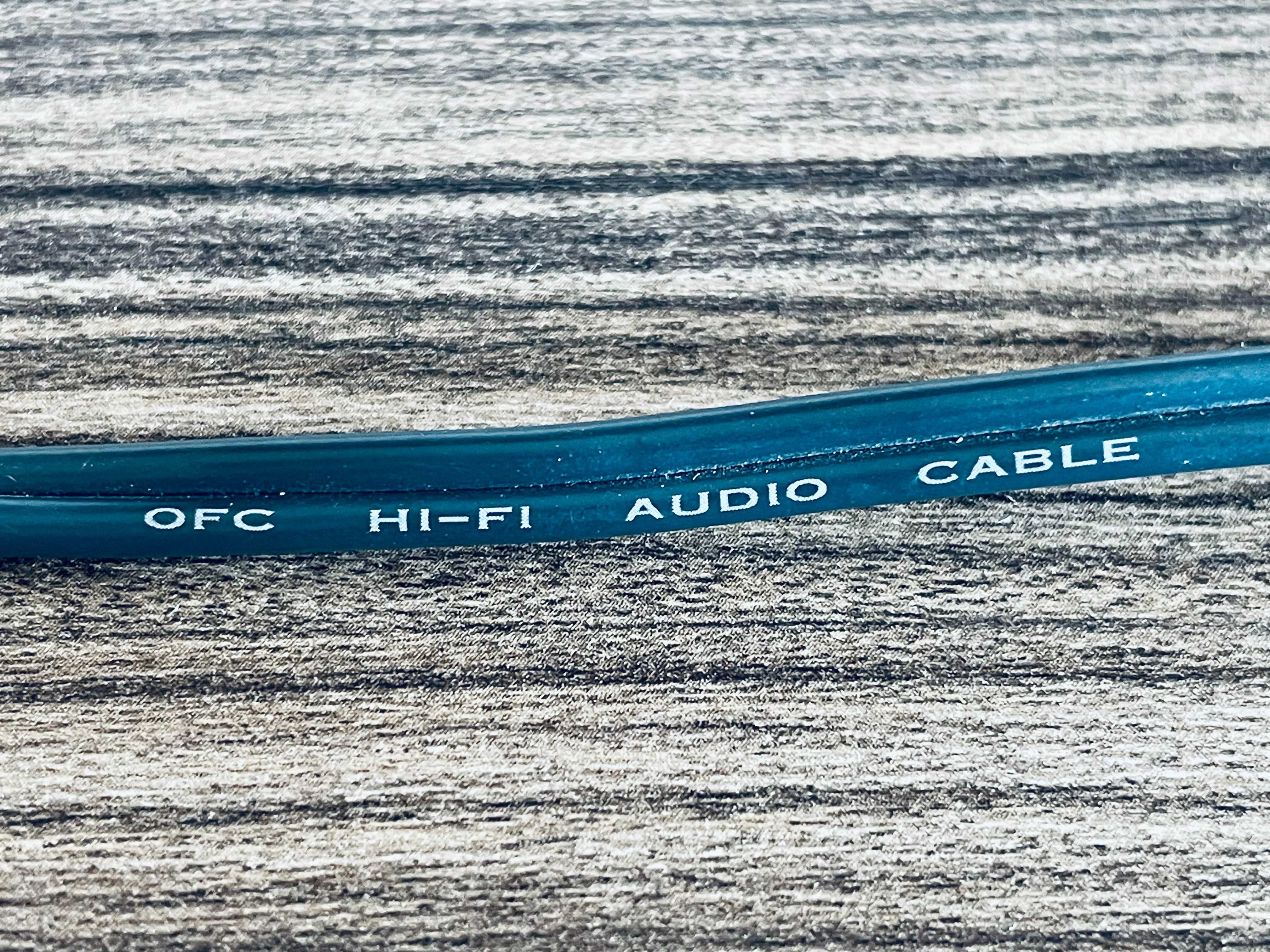 Kabel audio hi-fi 2 x 2 RCA (Cinch) (wtyk-wtyk) 1,5m