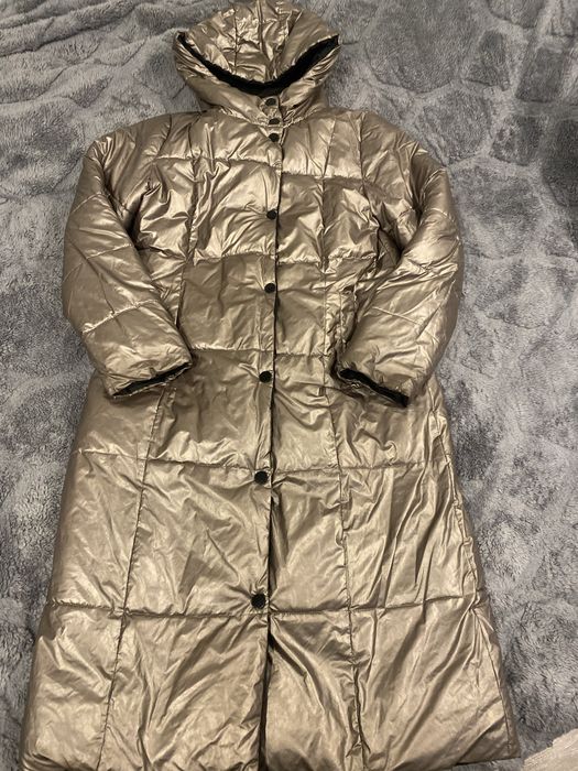 Зимнее пальто двухстороннее