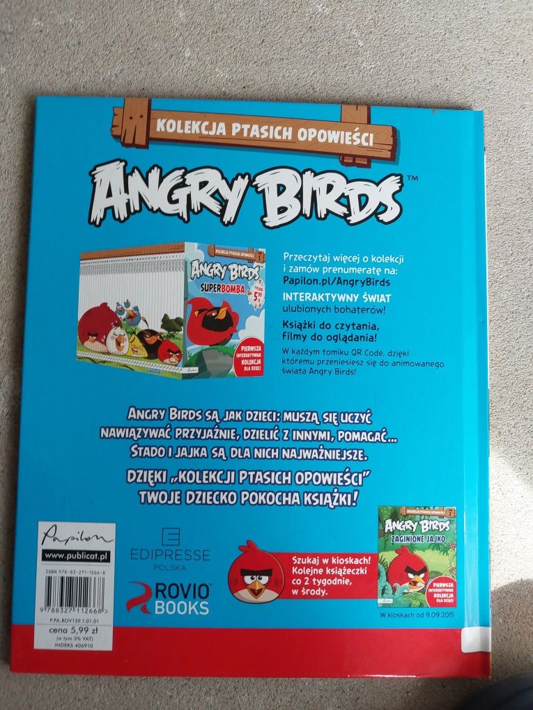 Kolekcja książeczek Angry Birds