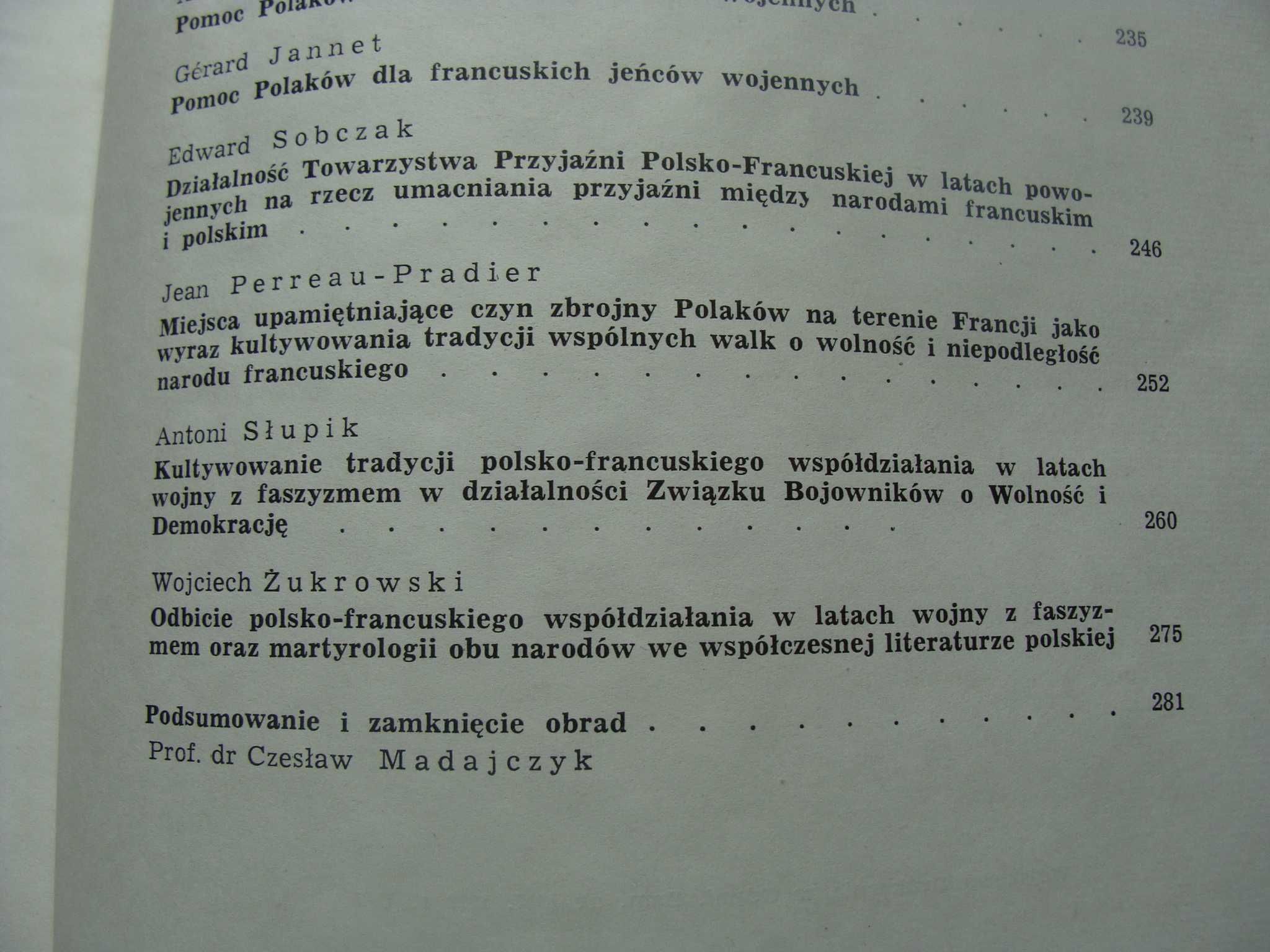 Polsko - francuskie współdziałanie w walce... - praca zb.