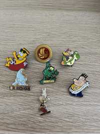 Pins vários - Simpsons, Sapo, Asterix, Expo 98