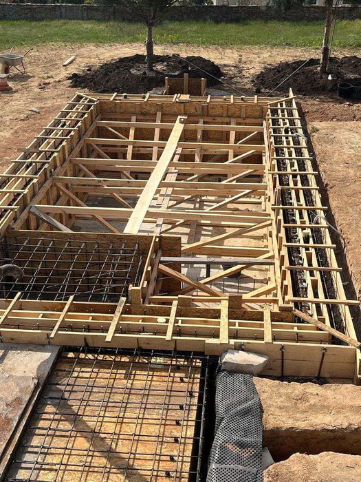 ЗАЛИВКА ФУНДАМЕНТА. Монолит, стяжка пола, армопояс