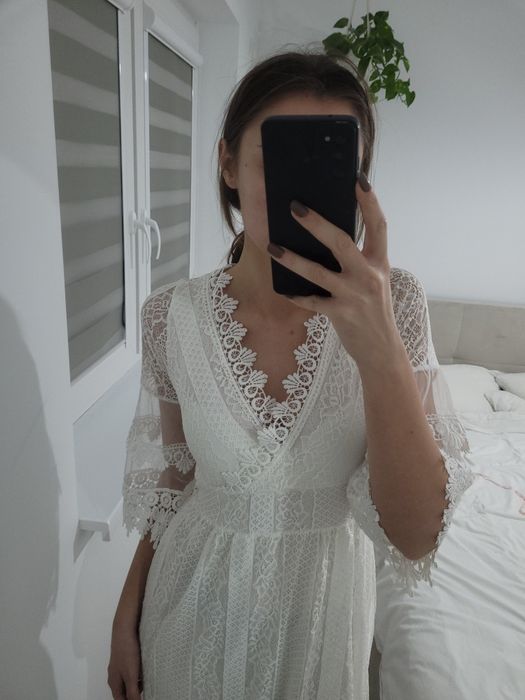 Letnia zwiewna sukienka boho