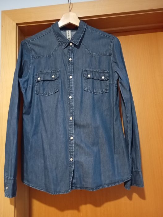 Camisa de ganga Denim Co