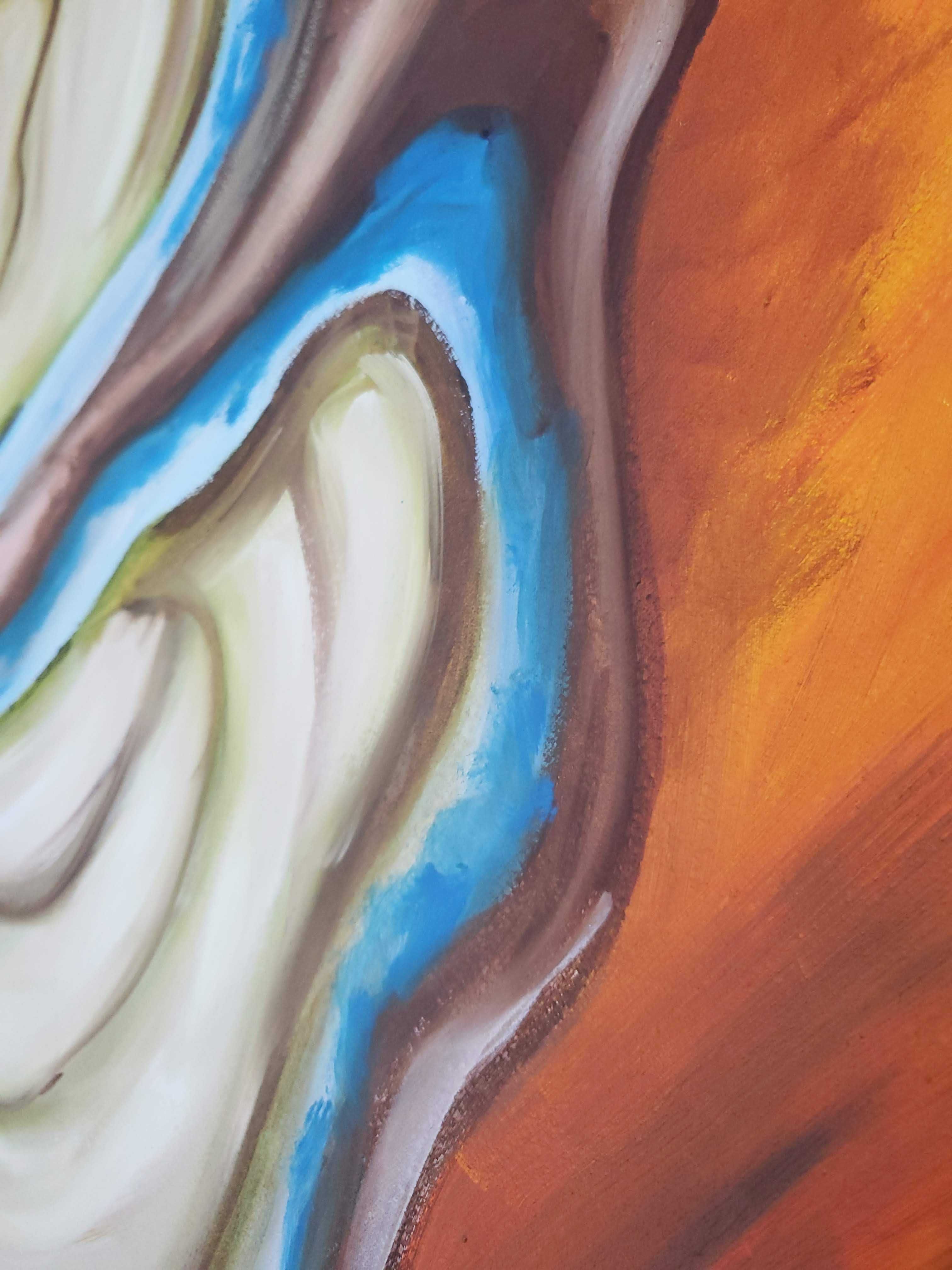 Formas abstratas de ostras 80 × 100 cm