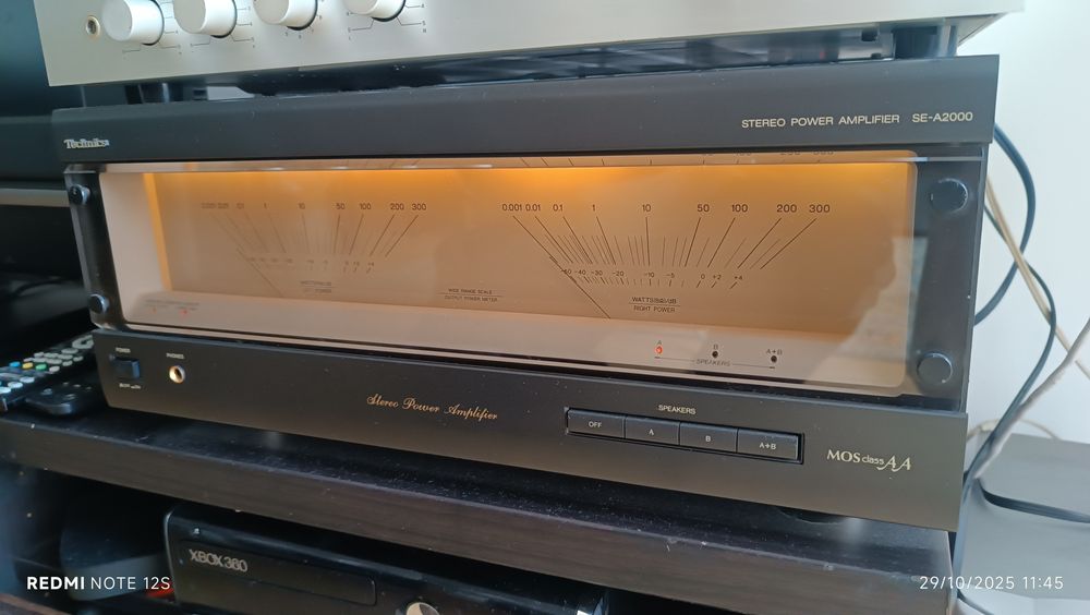 Technics SE-A2000 – Amplificador de Potência MOS Class AA  Ícone Hi-Fi