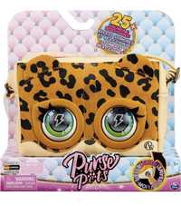 Purse pets leoluxe leopard сумочка леопард інтерактивна