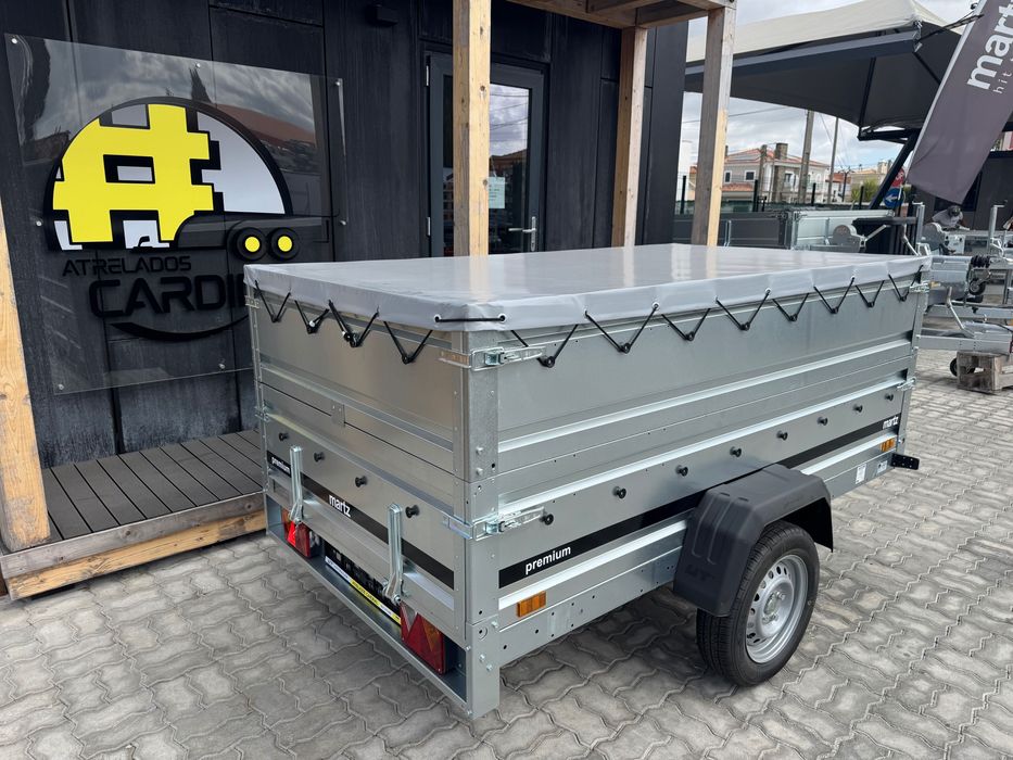 Atrelado /Reboque MARTZ PREMIUM 230 + taipal duplo + Lona plana /NOVO