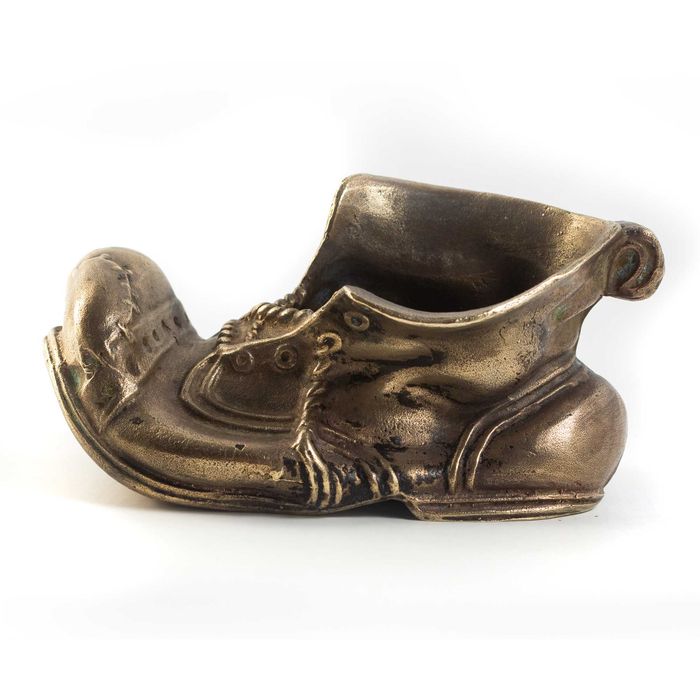 Пепельница башмак бронза, ссср