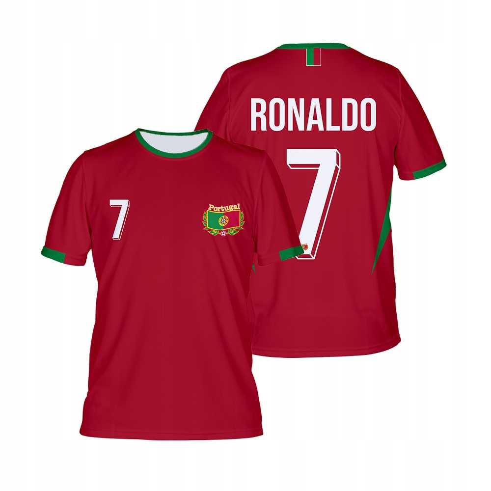 Koszulka piłkarska RONALDO PORTUGALIA 7 rozm. 122