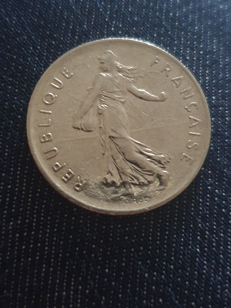 Moneta 5 Francs 1993