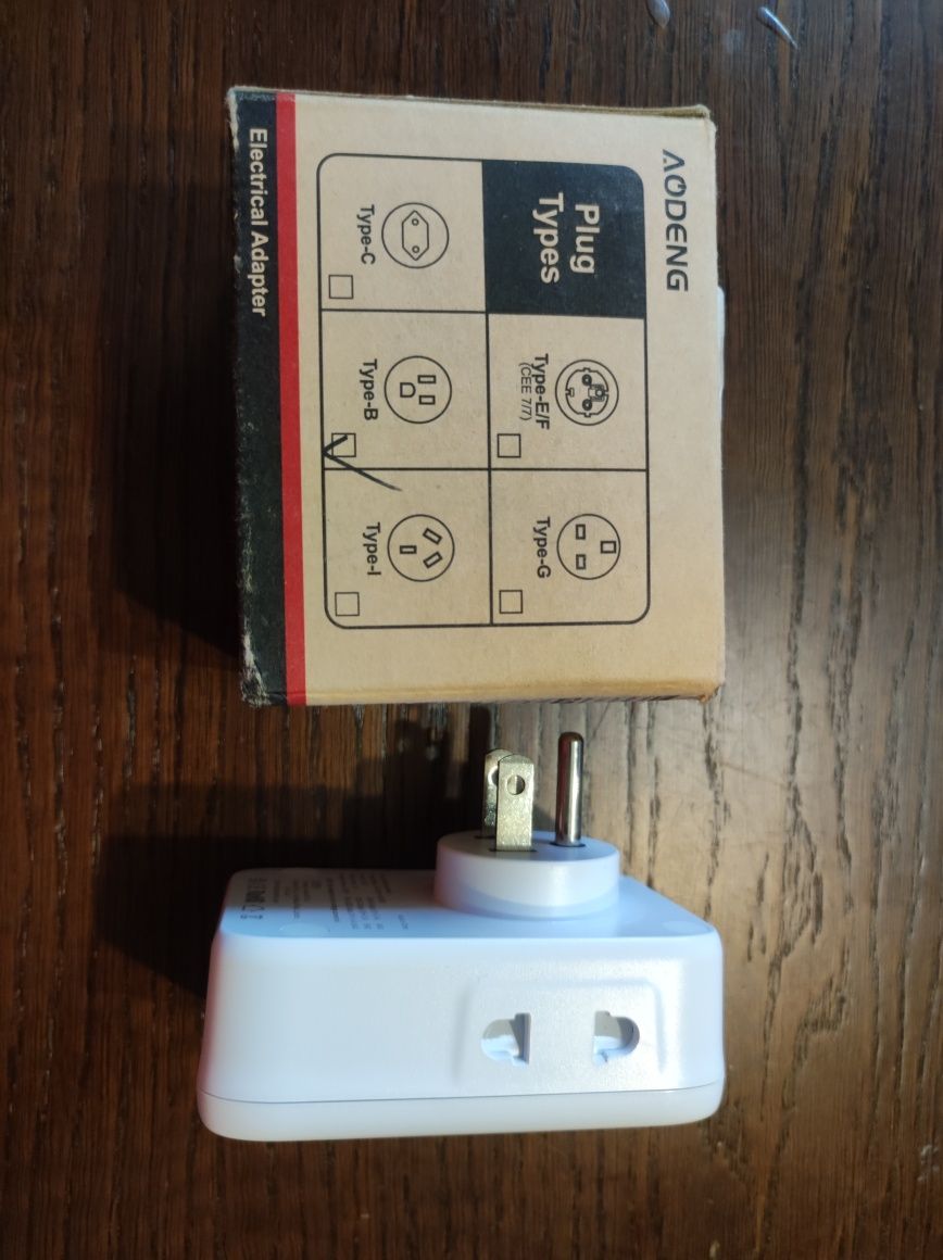 Adapter wtyczki UK