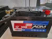 Акумулятор AGM 12V 100A/h глибокого розряду. Новий.