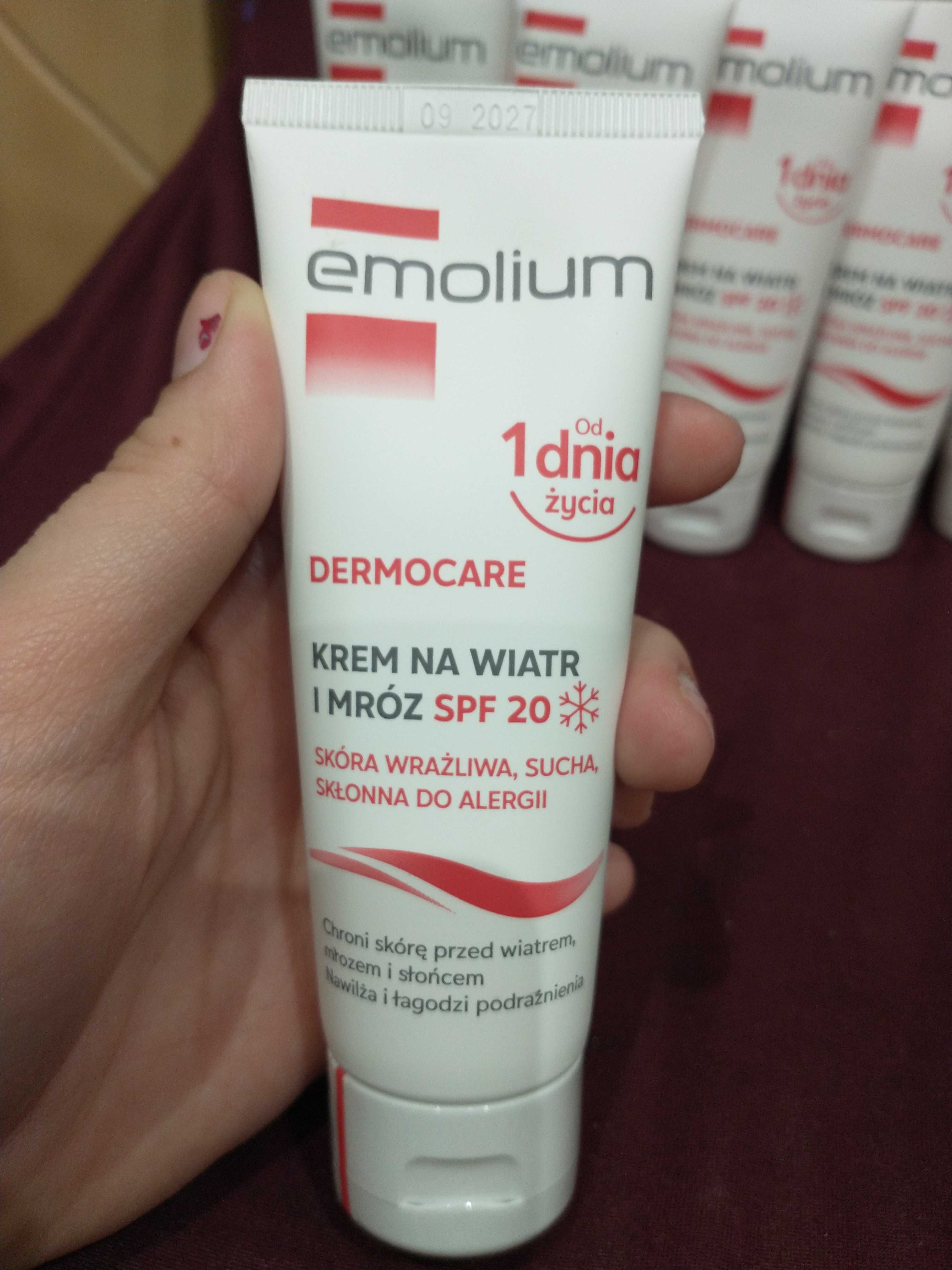 8x emolium Dermocare krem na wiatr i mróz SPF 20