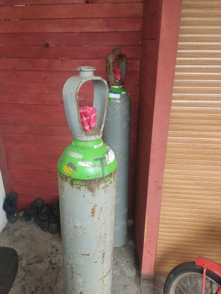 Sprzedam butle pełne argon +CO2. Butla z legalizacją