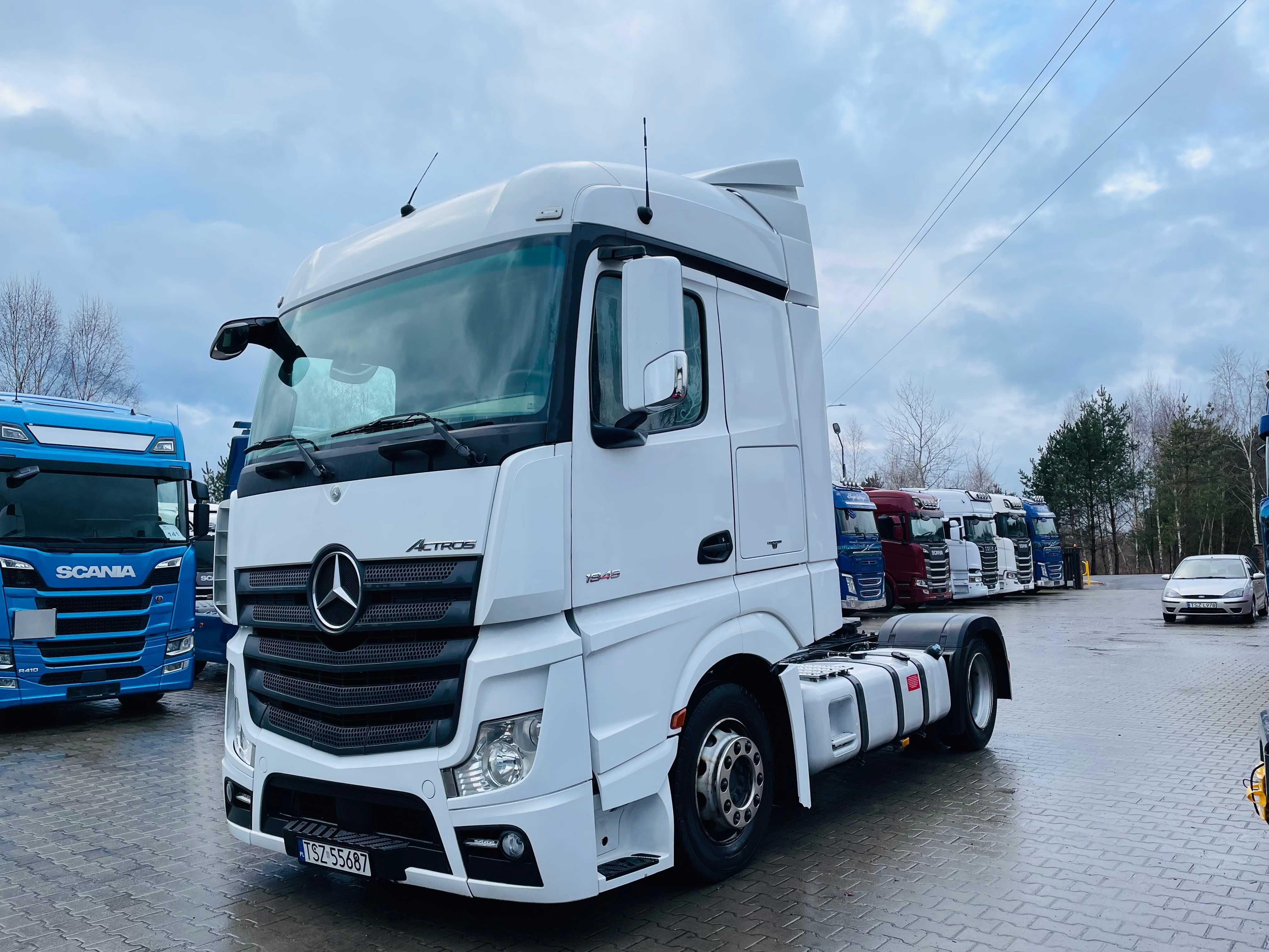 Mercedes-Benz Actros mp4 Euro 6, 1845 mega low deck serwisowany