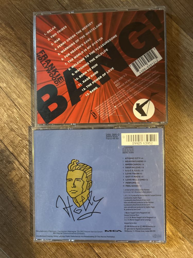 Frankie Goes to Hollywood Holy Johnson 2 płyty CD oryginalne stan bdb