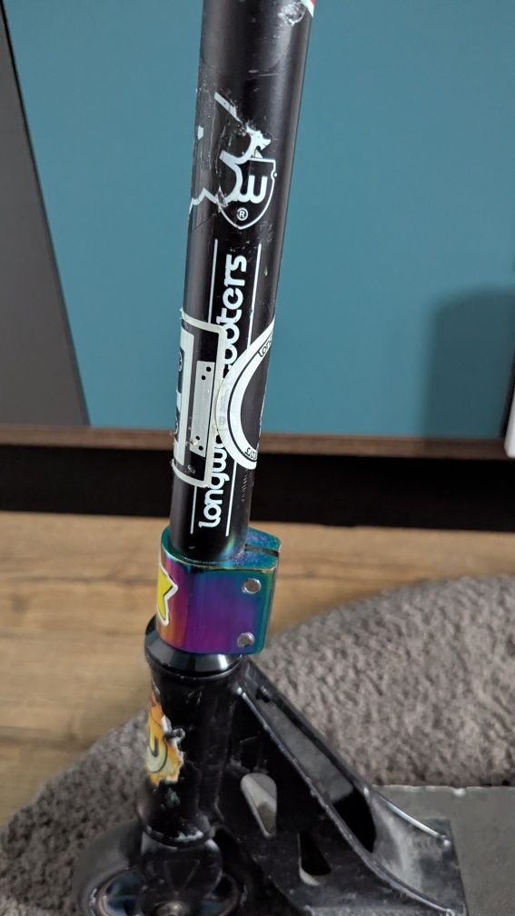 Трюковой самокат Longway Summit 2K19 Pro Scooter (Neochrome)