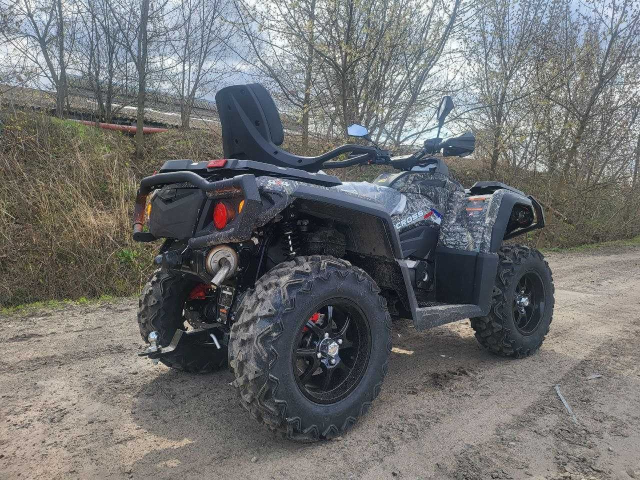 Квадроцикл Odes ML 650 Camo — 60 к.с., повний привід, потужність