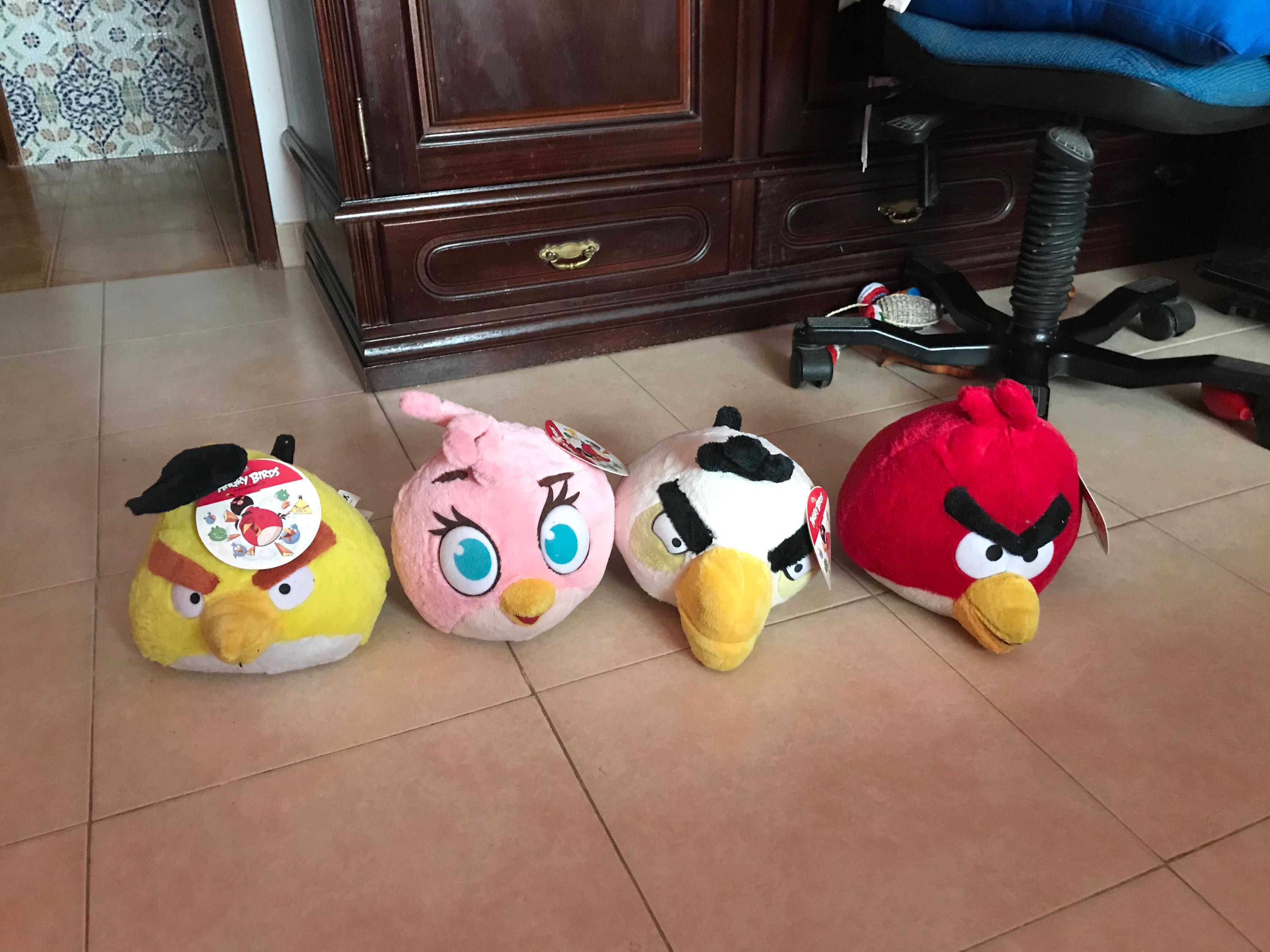 Peluches angry birds