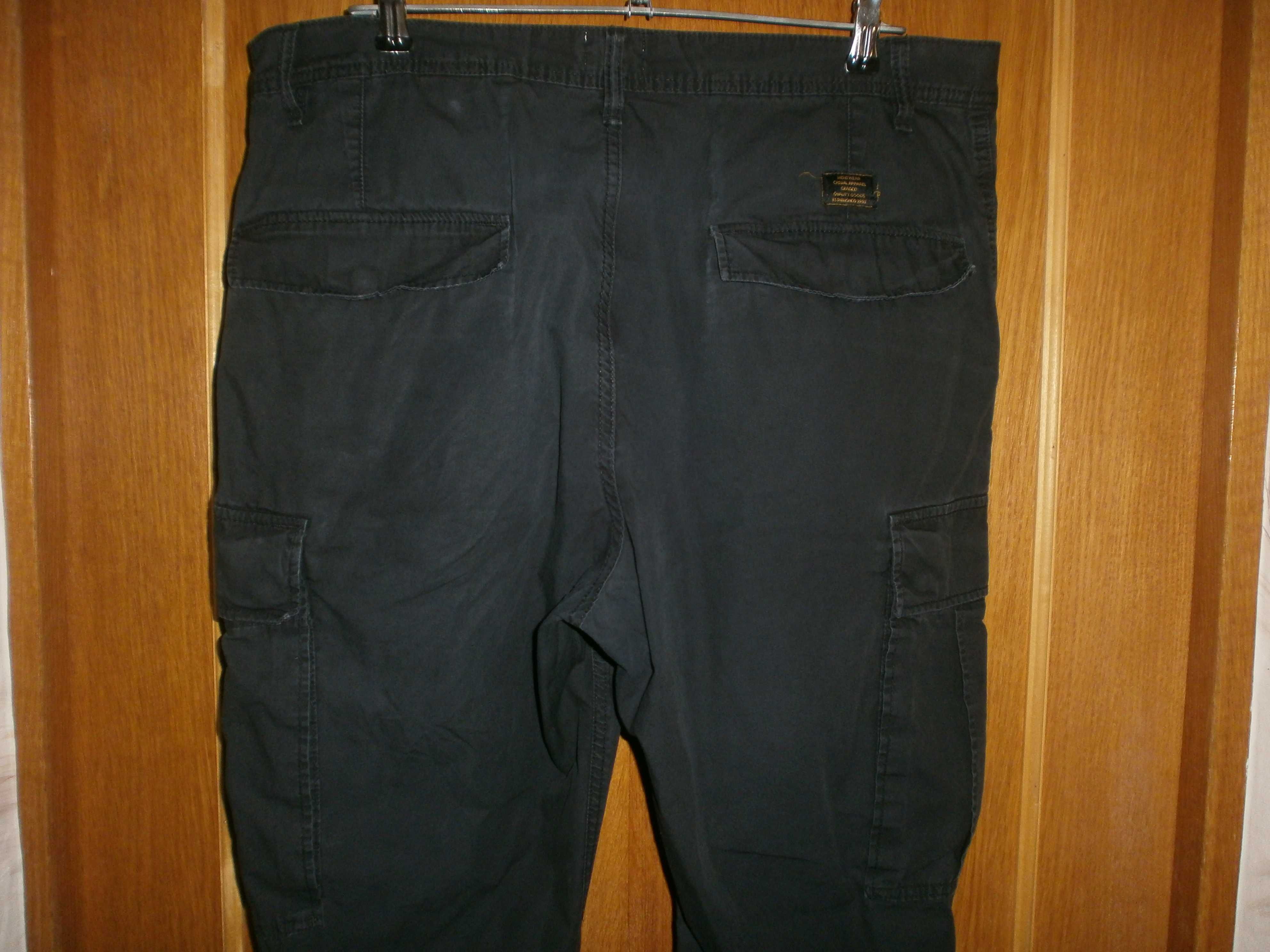 Штаны LOGG H&M, чёрные, разм. 36, наш размер. 54. Пояс-49 см