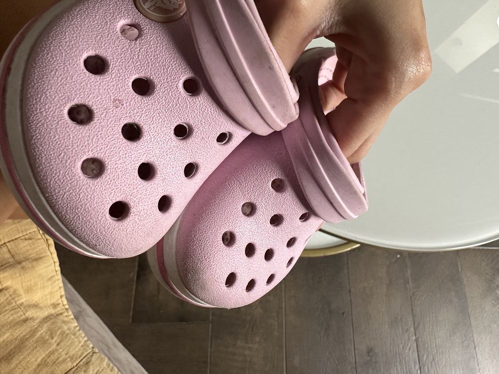 Crocs оригинал для девочки 8 р