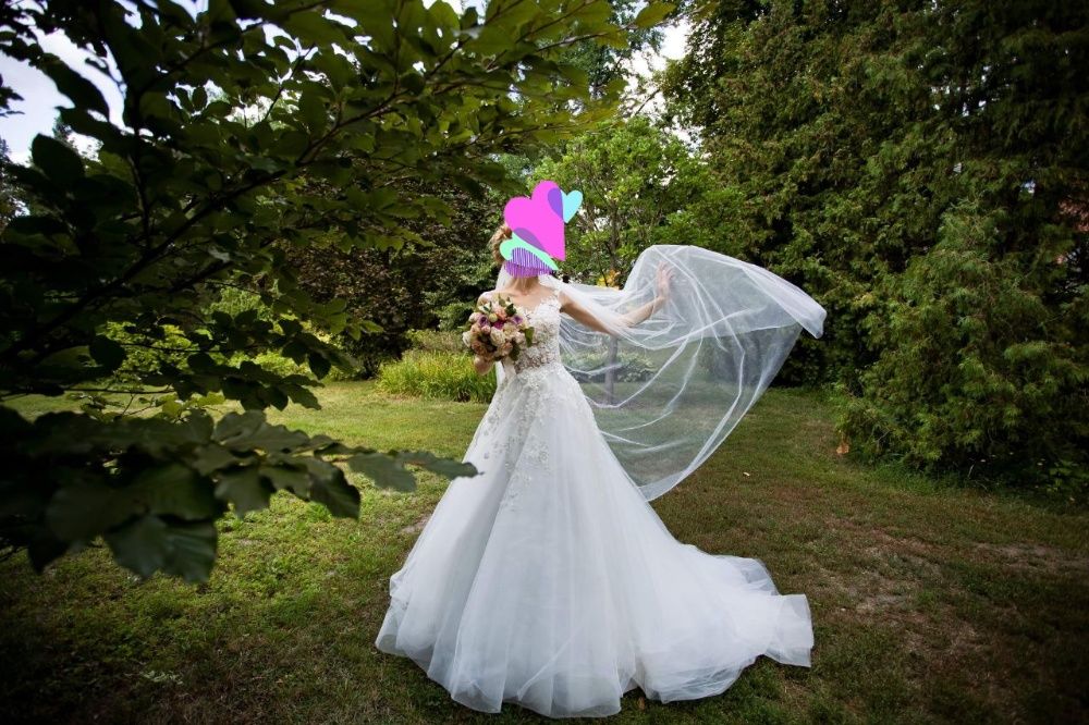 Продам свадебное платье, цвет айвори