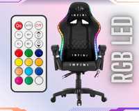 Fotel gamingowy z podświetleniem  Infini RGB Led