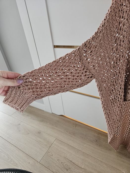 Sweter ażurowy Cocomore, stan idealny, rozmiar uniwersalny, polecam!