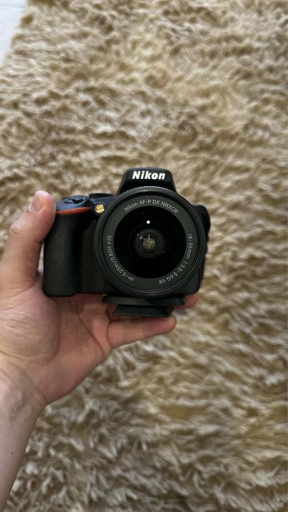 Maquina fotografica Nikon d3500 + objetiva 18-55