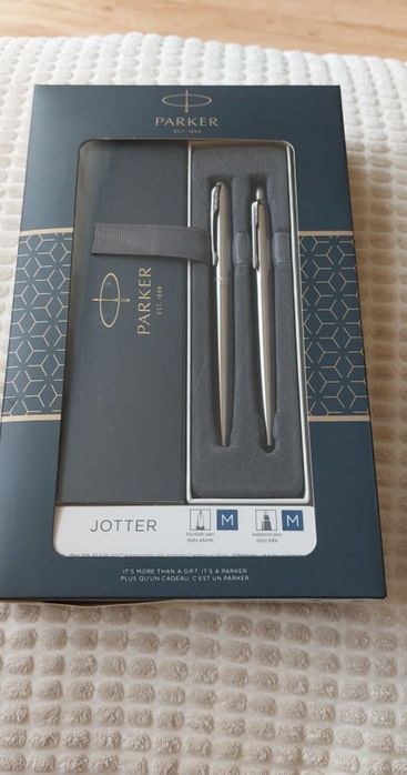 Nowy Zestaw pióro i długopis Parker seria Jotter
