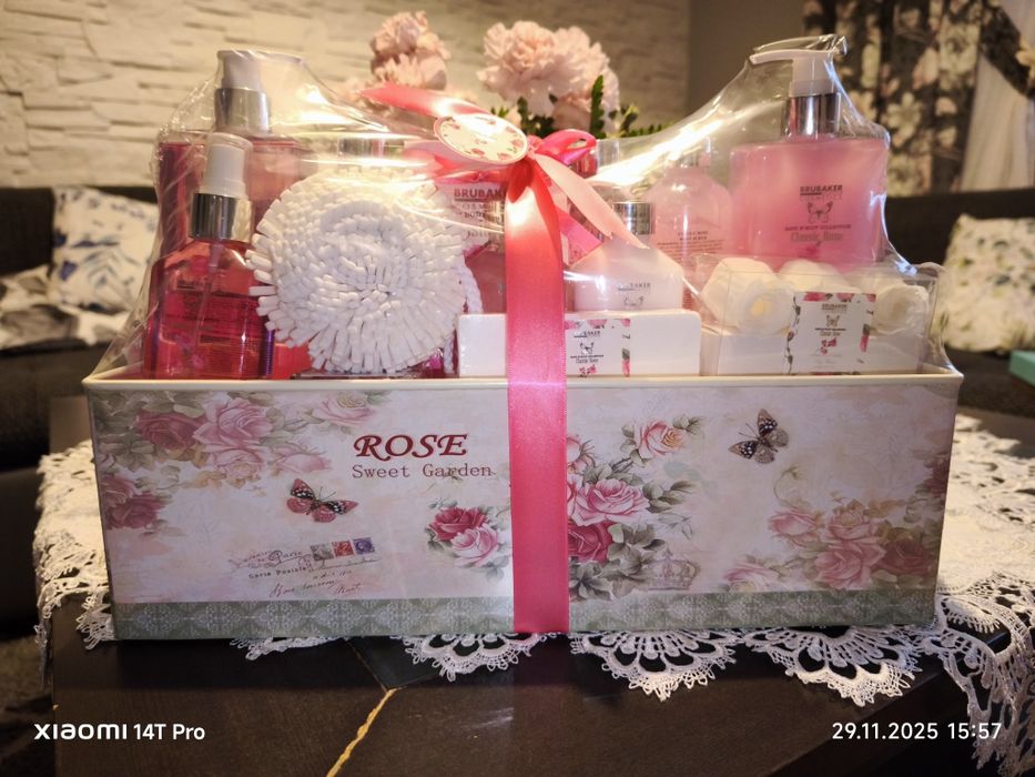 Zestaw kosmetyków Rose Sweet Brubaker box