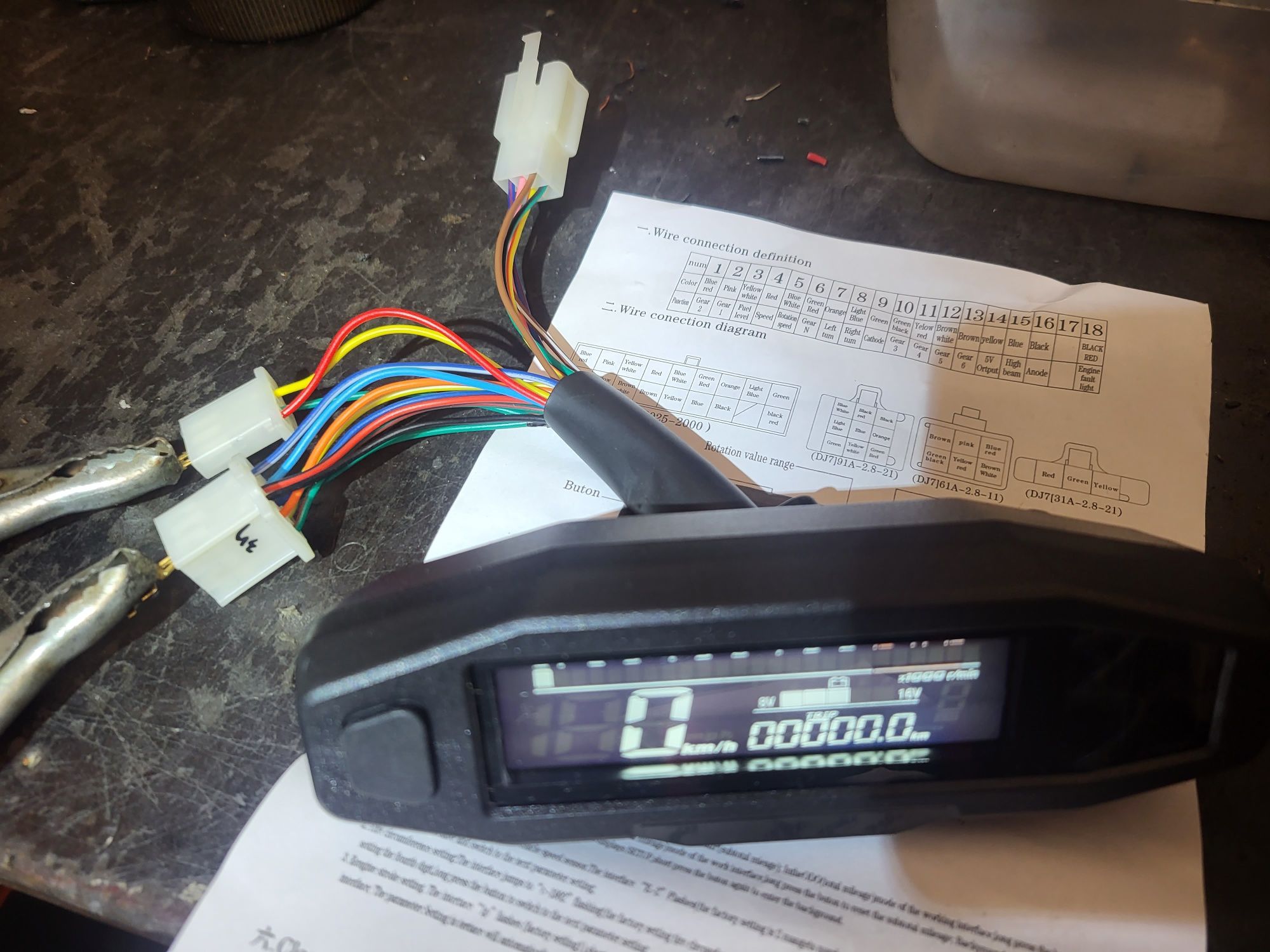 Licznik elektroniczny ktm exc xc xcw 125 250 i 300 350 i 450 520