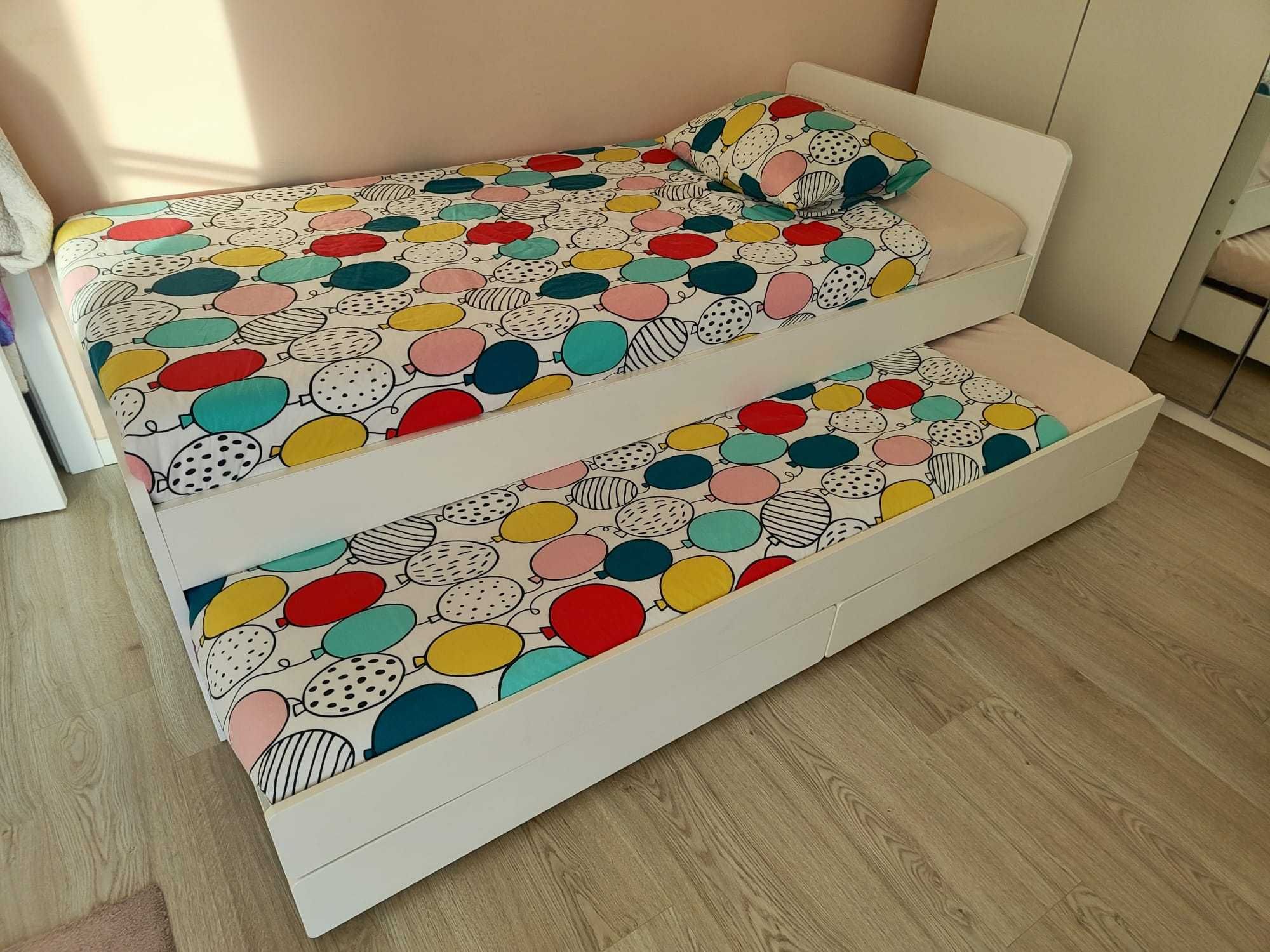 Cama Ikea Slakt com gavetao