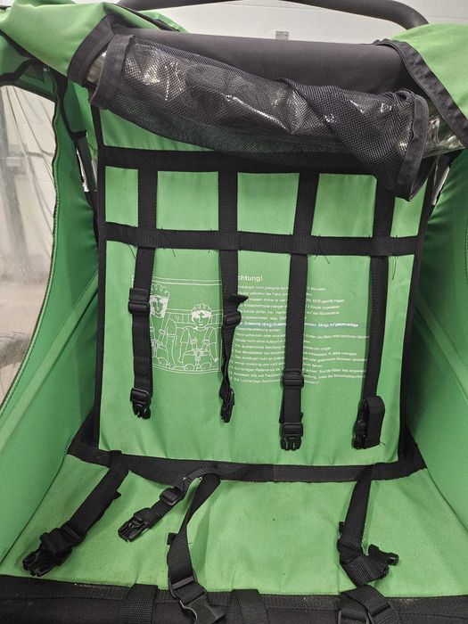 Przyczepka rowerowa 2 osobowa