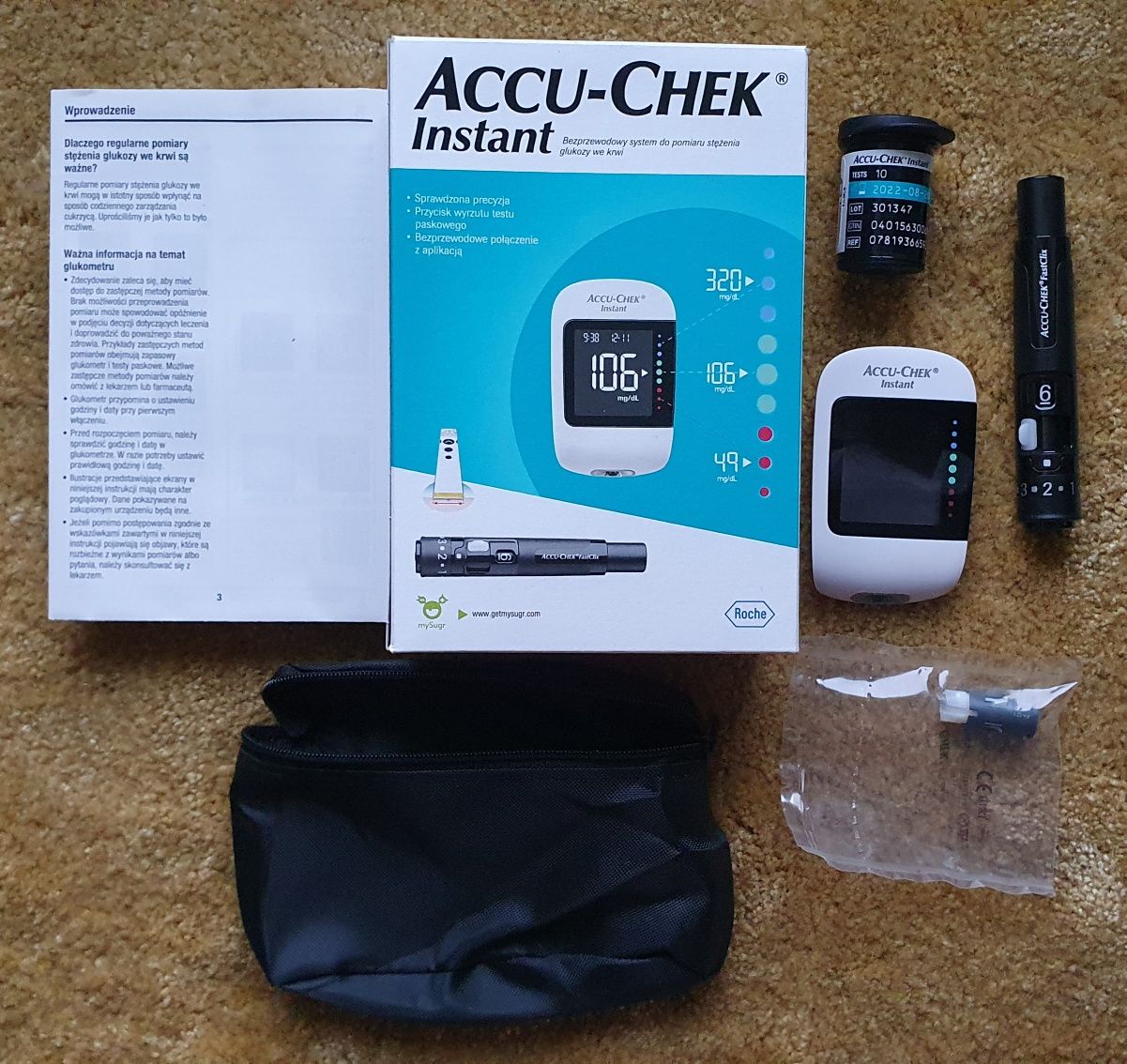 Acchu-Chek Instant + Accu-Chek FastClix