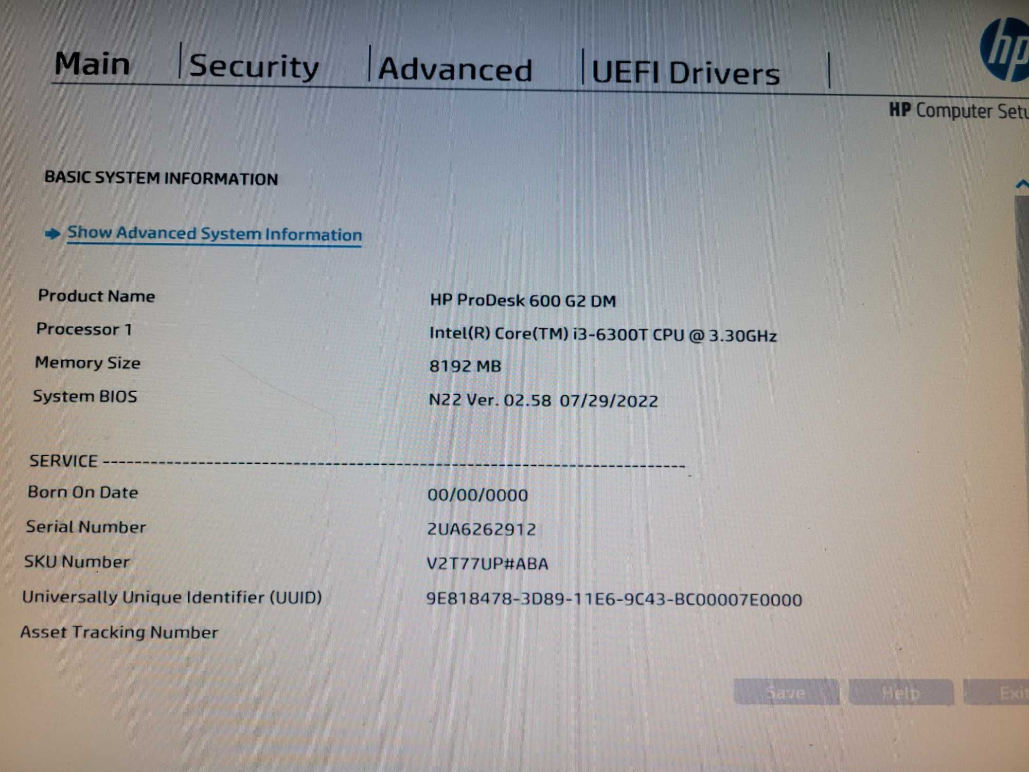 HP ProDesk 600 G2 i3-6300T 8/128Gb SSD NVMe компьютер неттоп мини пк