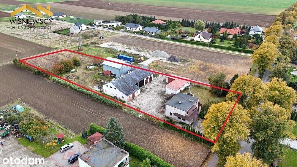 Dom z zabudowaniami, działka 5300m², Kościeleczki