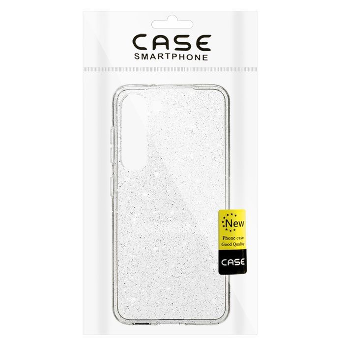 Crystal Glitter Case do Samsung Galaxy S23 Srebrny