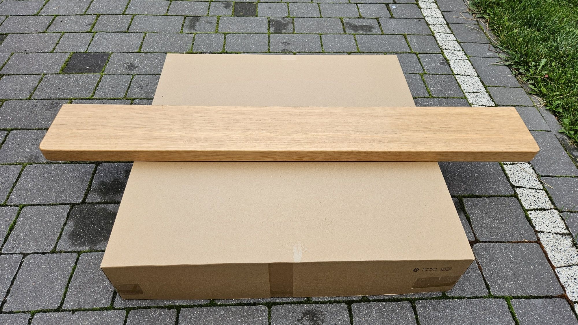 Parapet drewniany dębowy drewno
