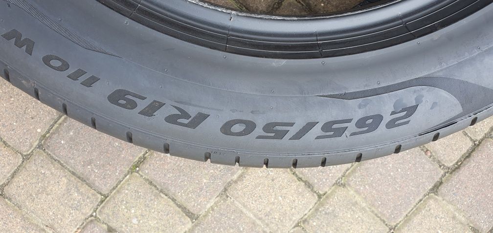 265/50/19 6.4mm 2022r Pirelli 2szt