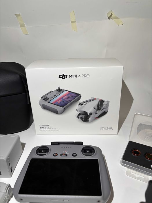 DJI Pack Mini 4 Pro Fly More + ND Kit de filtro variável + micro sd