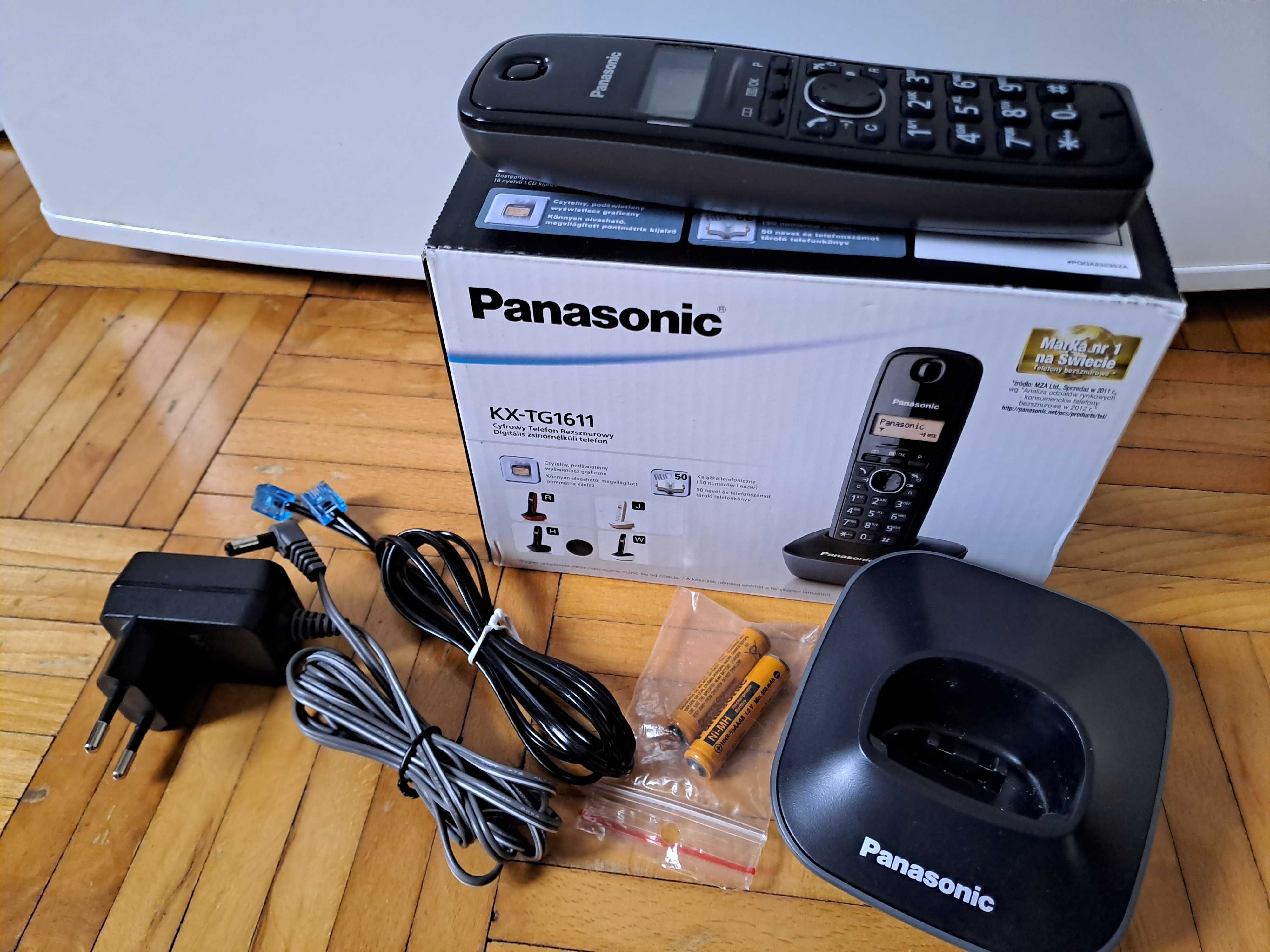 Telefon stacjonarny Panasonic KX-TG1611PD