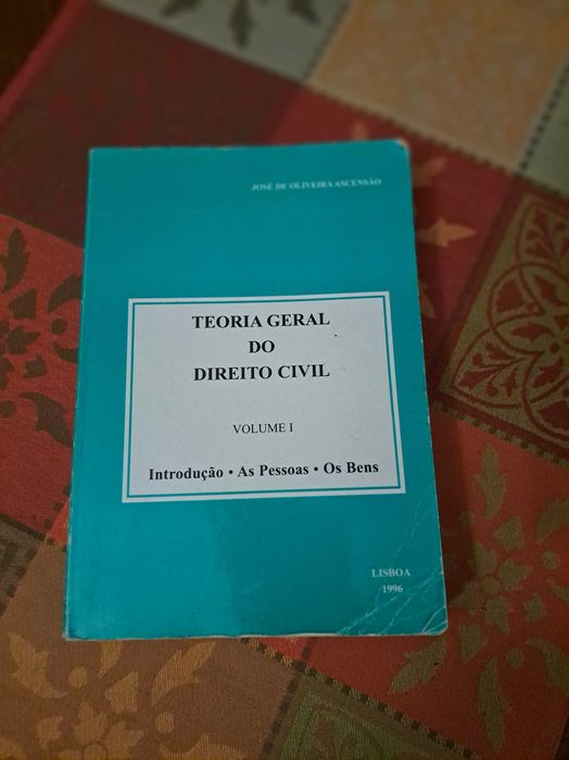 Teoria Geral do Direito Civil Vol. I - Oliveira Ascensão